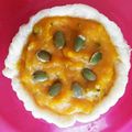 opecha's cooksnap of when they made 9cmタルト型で作る簡単パンプキンパイ.