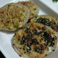 はっしぃ's cooksnap of when they made まぐろたたきのレンコン焼き☆.