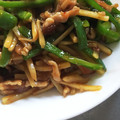 うさぎ＊。°'s cooksnap of when they made 簡単にできる青椒肉絲.