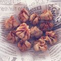 ♡ｵﾊﾅ♡'s cooksnap of when they made あんこﾊﾟｲ風♡餃子の皮で簡単!!.