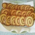 ★えっちゃん☆'s cooksnap of when they made アイスボックスクッキーで渦巻き♡クッキー.