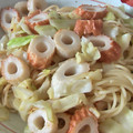 ひなたまま♪♪'s cooksnap of when they made キャベツとちくわの和風パスタ♪.