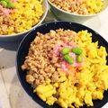 rinnosuke10's cooksnap of when they made 三色丼.