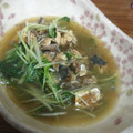 パパの手料理☆'s cooksnap of when they made 大量消費！水菜と鮭缶の煮込み.