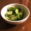 クックM0052U☆'s cooksnap of when they made 簡単♪きゅうりの韓国風和え物.