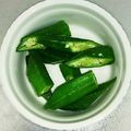 せいママっぴ's cooksnap of when they made オクラの茹で方覚書(子供用).