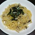 ★あきすけ★'s cooksnap of when they made 和風きのこパスタ.