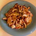 アオちん's cooksnap of when they made エリンギとタコの炒め物～ガーリック風味～.
