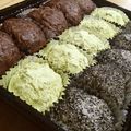 mh0118's cooksnap of when they made 三色おはぎ.