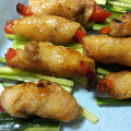 パパの手料理☆'s cooksnap of when they made 簡単！パプリカとえのきの豚肉巻き.