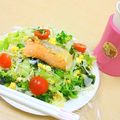 pocchi89's cooksnap of when they made 白菜と焼き鮭のサラダ.