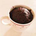 Puna♪Puna♪'s cooksnap of when they made レンジde☆マグカップチョコケーキ.