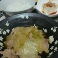 2児ママみきてぃ's cooksnap of when they made 豚肉と白菜の煮物.
