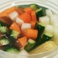ちゃんみんみ's cooksnap of when they made 常備！野菜不足に簡単ピクルス.