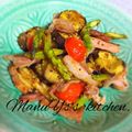 ManuYs's cooksnap of when they made 簡単！茄子とアスパラの炒め物.