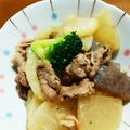 とりっぴぃた's cooksnap of when they made 牛肉で！大根とこんにゃくの炒め煮.