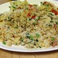 いもっこま～ち's cooksnap of when they made 栄養たっぷり！小松菜チャーハン.