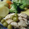 electoon's cooksnap of when they made 簡単！煮るだけ！　鶏肉のオリーブ煮.