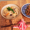 ぼちぼち料理してます's cooksnap of when they made ツナとゴボウの炊き込みごはん.