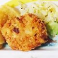 ちゅんまお's cooksnap of when they made たまご不要！簡単メンチカツ.