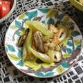 qyulove's cooksnap of when they made セロリと椎茸のオイスターソース炒め.