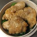 節約・ダイエット母's cooksnap of when they made 焼き鳥♪焼き鳥丼・焼き鶏タレ・簡単お弁当.
