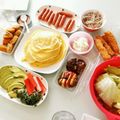 よしゆか62's cooksnap of when they made 赤＆白タルタルで手巻きクレープパーティー.