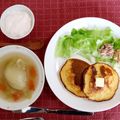 こびーくるとん's cooksnap of when they made 低糖質＊おからのﾊﾟﾝｹｰｷ風.