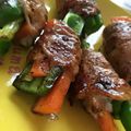 クック5K74O2☆'s cooksnap of when they made おつまみに、薄切り豚ロースの万ネギ巻き.