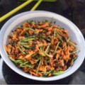 クックKFFZ0I☆'s cooksnap of when they made GF ひじきと豆苗の和物.
