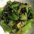 ゆかいなねずみたち's cooksnap of when they made 小松菜ピリ辛胡麻和え.