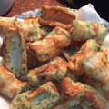 クックPCKCO5☆'s cooksnap of when they made 油ちょっとで簡単調理♪ちくわの磯辺揚げ.