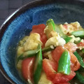 みがつくひと's cooksnap of when they made 水と火加減がコツ♡トマトと卵の中華炒め.