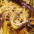 kaoripi's cooksnap of when they made 蒸し茄子とザーサイの中華和え.
