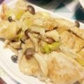 タニカゼ's cooksnap of when they made 鶏胸肉のバター醤油炒め.
