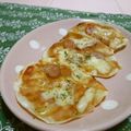 赤い電話's cooksnap of when they made 餃子の皮で☆簡単ピザ！.