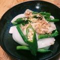 こっこちゃーん's cooksnap of when they made もう一品に◆新玉ねぎとオクラのおひたし◆.
