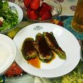 taminobu's cooksnap of when they made 簡単ピーマンの肉詰め.