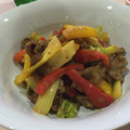 ひろカ's cooksnap of when they made 牛肉とセロリのオイマヨ炒め♪.