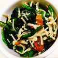 きーちゃん（＾∇＾）'s cooksnap of when they made ◇◆春菊の梅鰹和え◆◇.