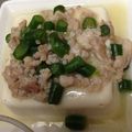 じゅーん☆'s cooksnap of when they made 節約♪簡単 ひき肉のっけ豆腐.