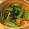かなぴょー's cooksnap of when they made ☆小松菜と油揚げの炒めもの.