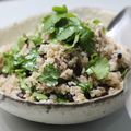 Hoink's cooksnap of when they made 絶品パクチーと黒豆のメキシカンライス.