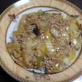 せるぴ～'s cooksnap of when they made 白菜と豚肉の中華あんかけ丼★.