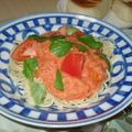 のんびりえりりん's cooksnap of when they made フレッシュトマトの冷製パスタ.