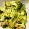 peaなっつ's cooksnap of when they made ブロッコリーごま油炒め.