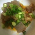 ななえ先生's cooksnap of when they made 豚バラこんにゃく葱辛味噌炒め.