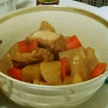 カリーマ's cooksnap of when they made 厚揚げと大根の煮物.