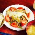 あけるるる's cooksnap of when they made 三種のきのこのオイスター炒め.