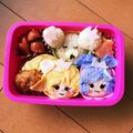 クリス助手's cooksnap of when they made キャラ弁★ツムツム風☆プリキュア☆彡.
